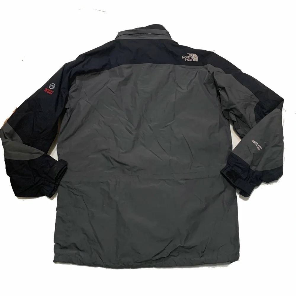 The North Face Men's Black and Gray gore tex Jacket